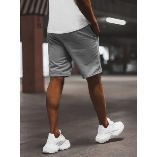 Pilki vyriški sportiniai šortai Saravi JS/8K100/2Z