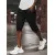 Black sports breeches for men Losil