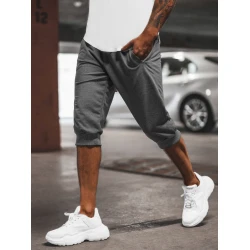 Tamsiai pilki sportiniai bridžai vyrams Losil