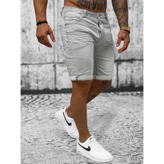 Akcija Pilki džinsiniai šortai Leter O/23000