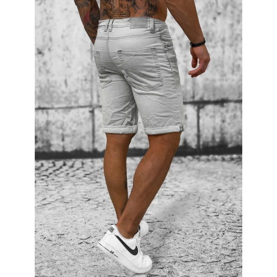 Akcija Pilki džinsiniai šortai Leter O/23000