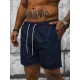 Tamsiai mėlyni šortai Turet