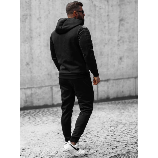 Vyriškas sportinis kostiumas juodas Somat Sportiniai kostiumai