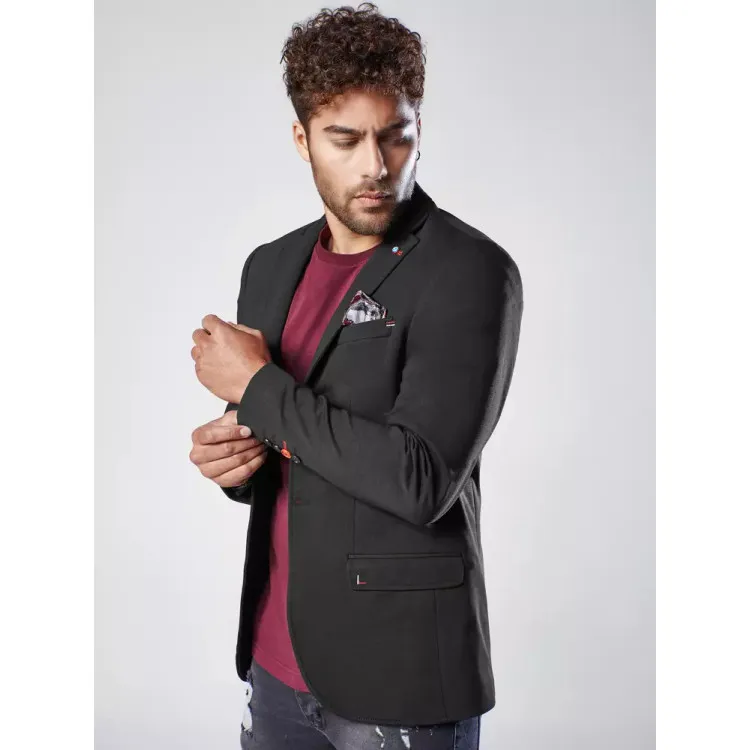 Mens black jacket Cooper MX0541