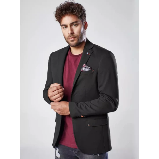 Vyriškas juodas švarkas Cooper MX0541