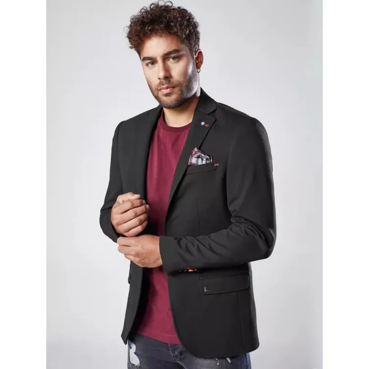 Mens black jacket Cooper MX0541