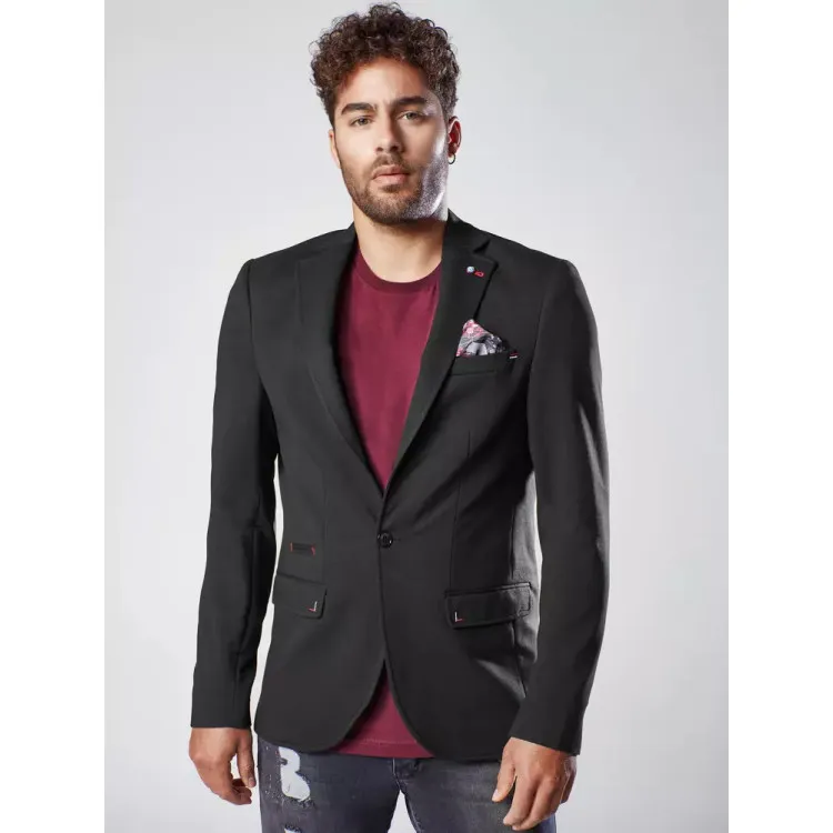 Mens black jacket Cooper MX0541
