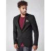 Mens black jacket Cooper MX0541