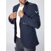 Mens navy blue jacket Pilot MX0537