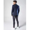 Mens navy blue jacket Pilot MX0537
