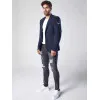 Mens navy blue jacket Pilot MX0537