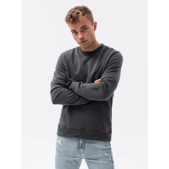 Akcija Tamsiai pilkas vyriškas džemperis Inor B1349