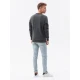 Akcija Tamsiai pilkas vyriškas džemperis Inor B1349