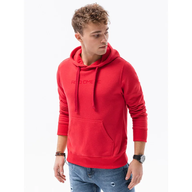 Sale Red mens sweater Lutol B1351