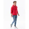 Sale Red mens sweater Lutol B1351