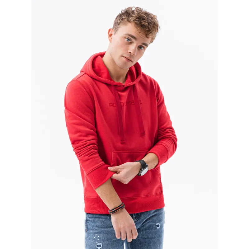 Sale Red mens sweater Lutol B1351