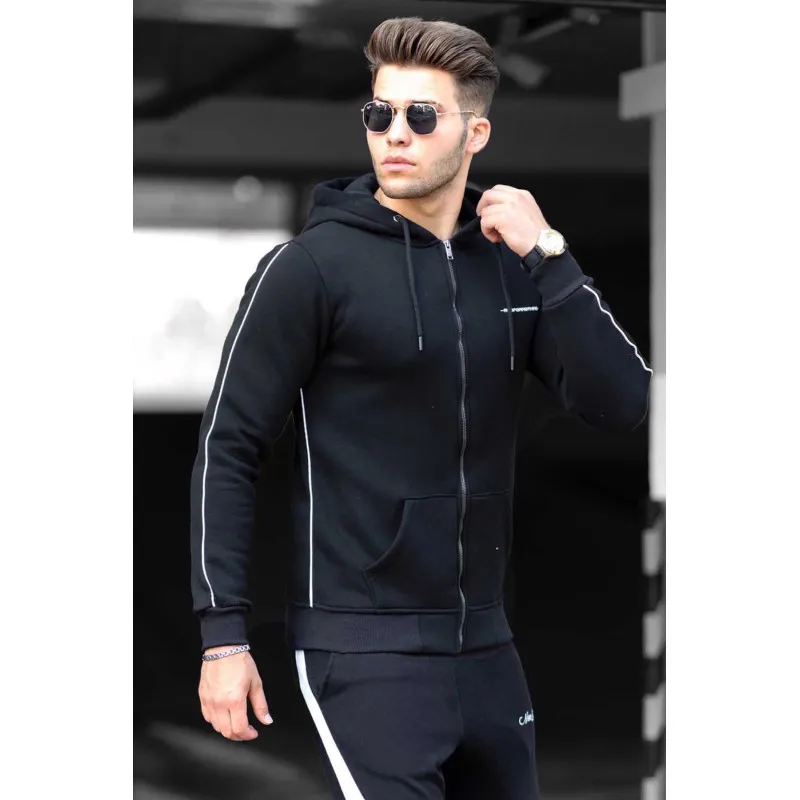 Juodas vyriškas džemperis Mady PK4741 Premium