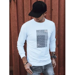 Baltas vyriškas džemperis Sovel
