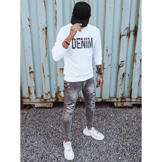 Baltas vyriškas džemperis Vovek BX5356