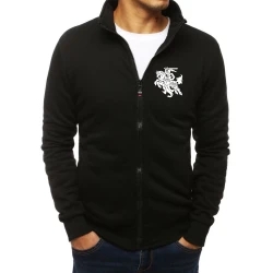 Juodas vyriškas džemperis Silon su vyčiu