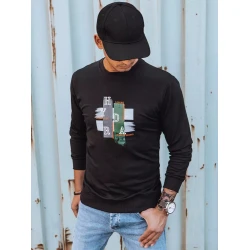 Juodas vyriškas džemperis Livol