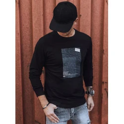 Juodas vyriškas džemperis Sovel