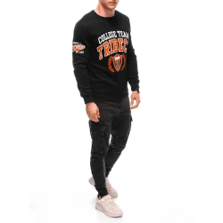 Vyriškas juodas džemperis Tribe