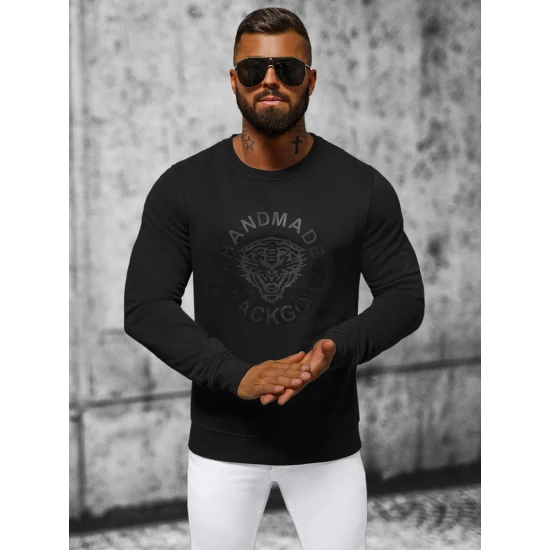 Juodas džemperis Adma NB/MF2008