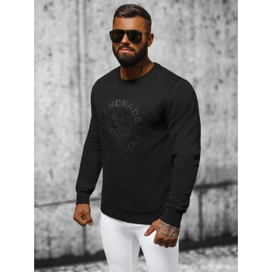 Juodas džemperis Adma NB/MF2008
