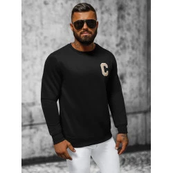 Juodas džemperis Citer