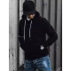 Juodas vyriškas džemperis Tutol
