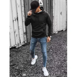 Vyriškas juodas džemperis Ater