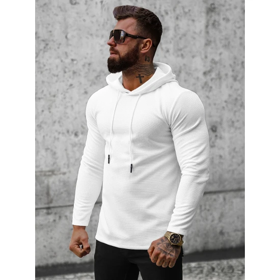 Baltos spalvos vyriškas džemperis Balam O/D7249