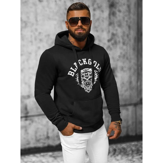 Juodas džemperis Gold NB/MF2007