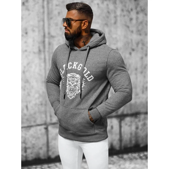 Pilkas džemperis Gold NB/MF2007