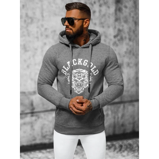 Pilkas džemperis Gold NB/MF2007