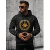 Męski czarny sweter Monat O/B265
