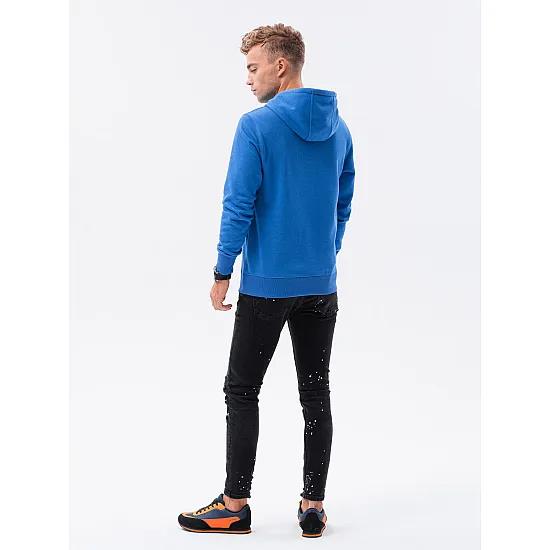 Blue mens sweater Lutol B1351
