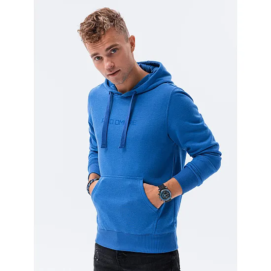 Blue mens sweater Lutol B1351