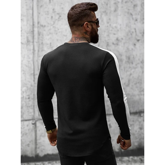 Juoda vyriška palaidinė Pero Džemperiai