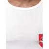 Balti vyriški marškinėliai Herbas JS/712005