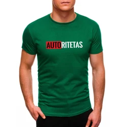 Žali vyriški marškinėliai Autoritetas