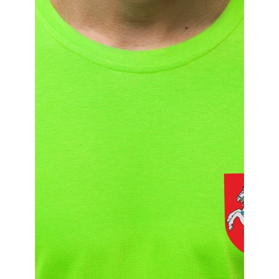 Žali neoniniai vyriški marškinėliai Herbas JS/712005