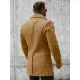 Vyriškas stilingas rudas rudas rudas paltas Nova JB/1048Z