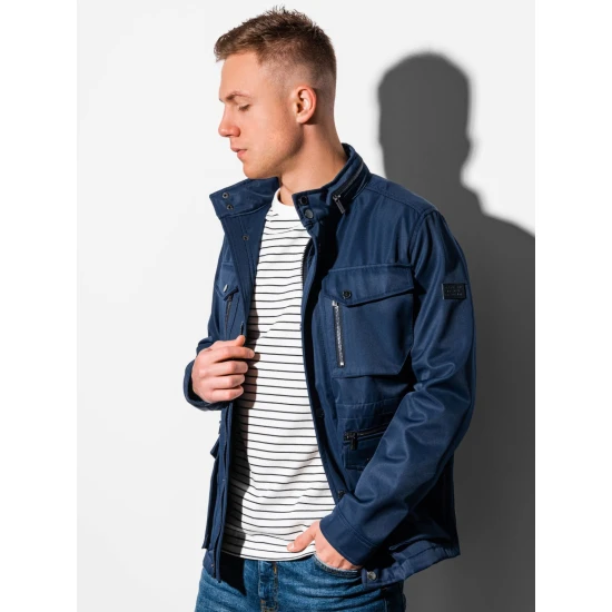 Mėlyna vyriška striukė Rafil Vyriškos Striukės ir Paltai