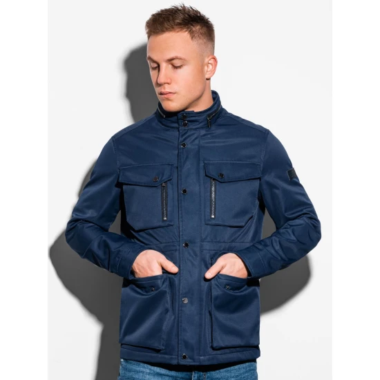 Mėlyna vyriška striukė Rafil Vyriškos Striukės ir Paltai