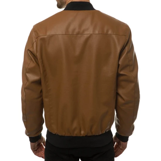 Eko odos striukė - karamelinės spalvos Lugon JB/JP1147