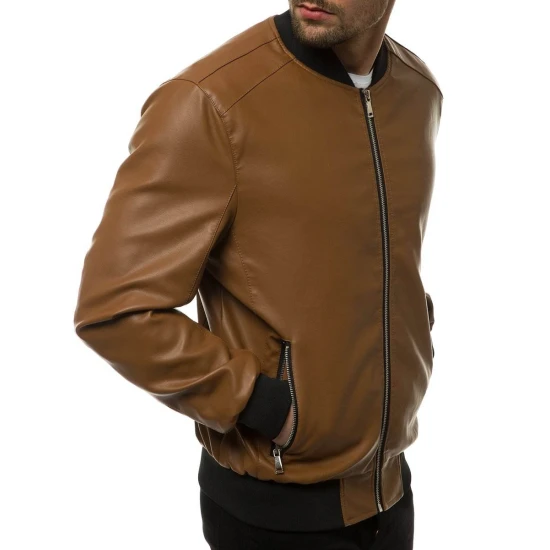 Eko odos striukė - karamelinės spalvos Lugon JB/JP1147