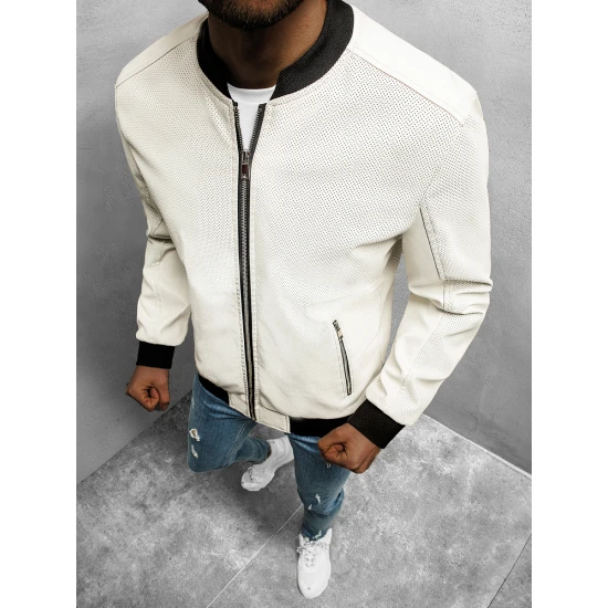 Vyriška balta vyriška striukė Monol N/7110/8