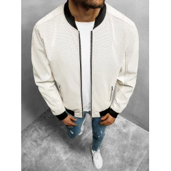 Vyriška balta vyriška striukė Monol